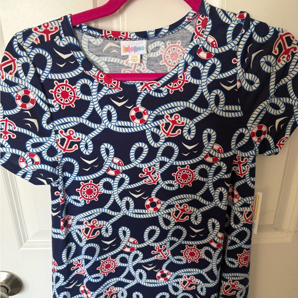 Lularoe LLR Cruise Nautical Carly